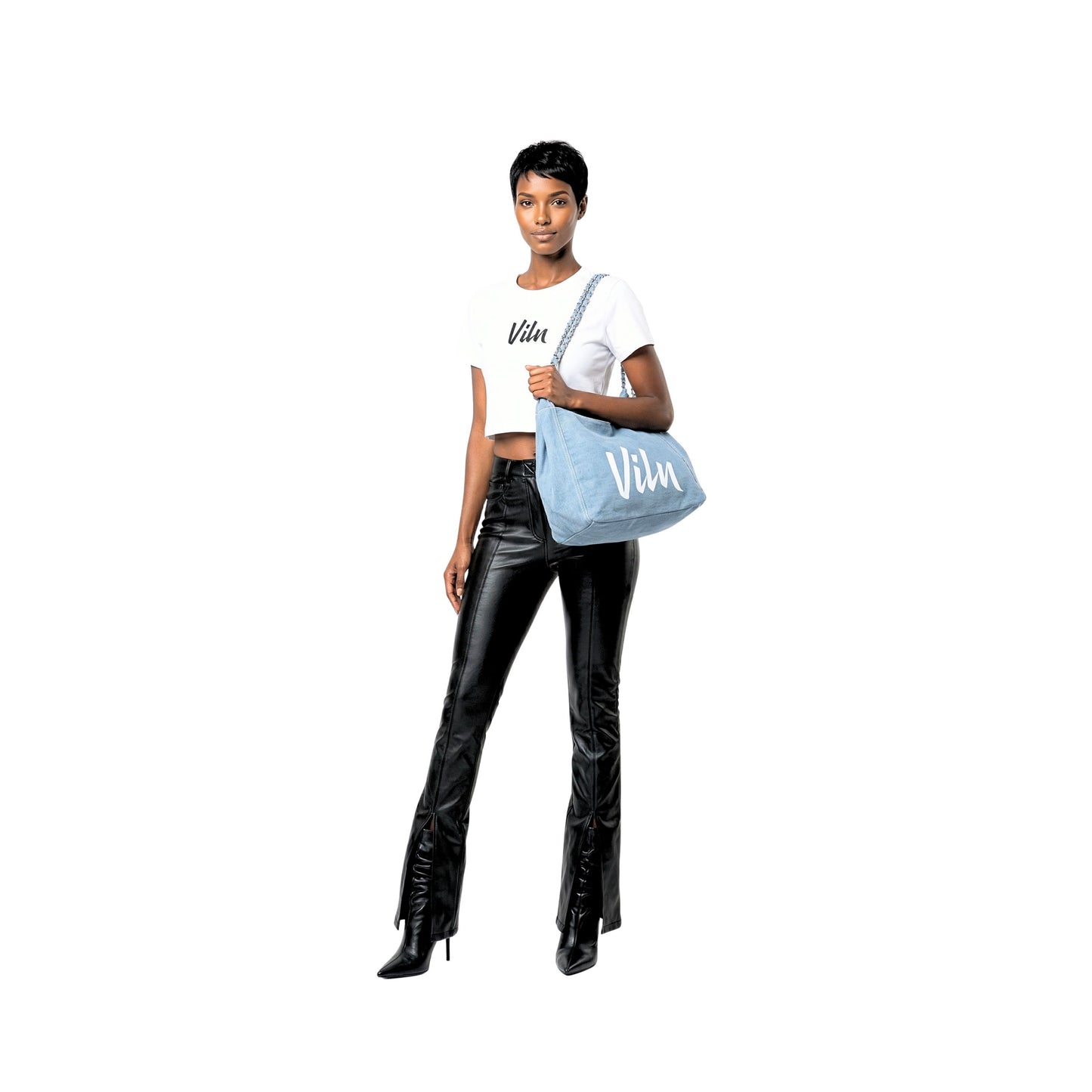 Tammy Denim Shoulder Bag