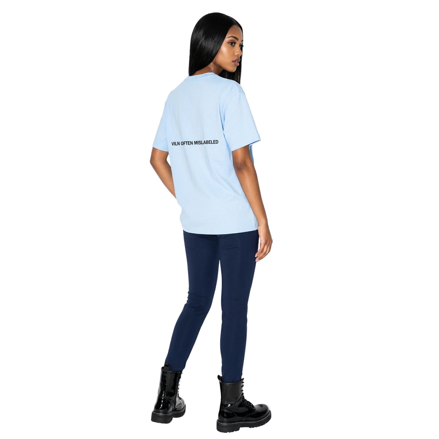 Viln Signature T-Shirt Sky Blue