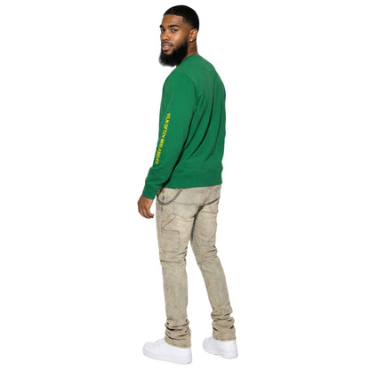 Signature Emerald Green Pullover