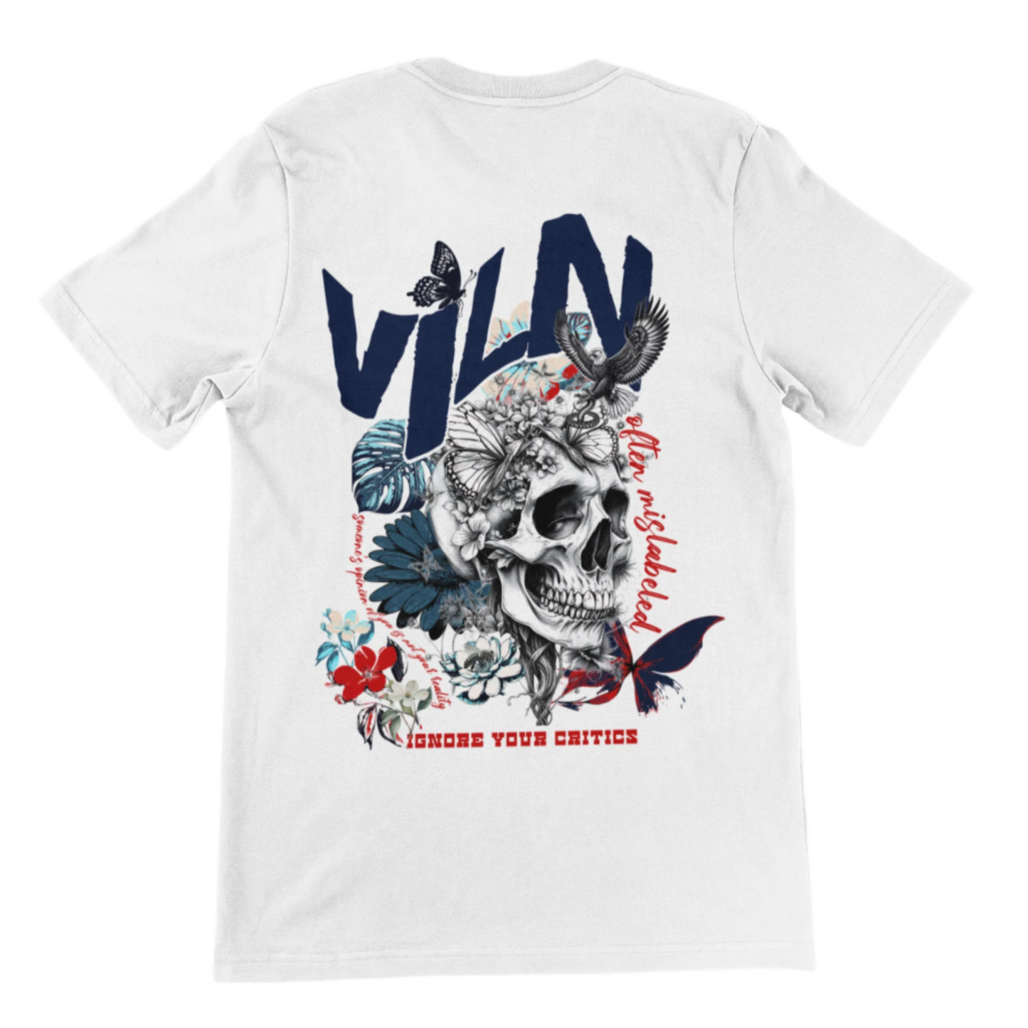Signature & Reign of the Reclaimed t-shirt (Red, White, Blue)