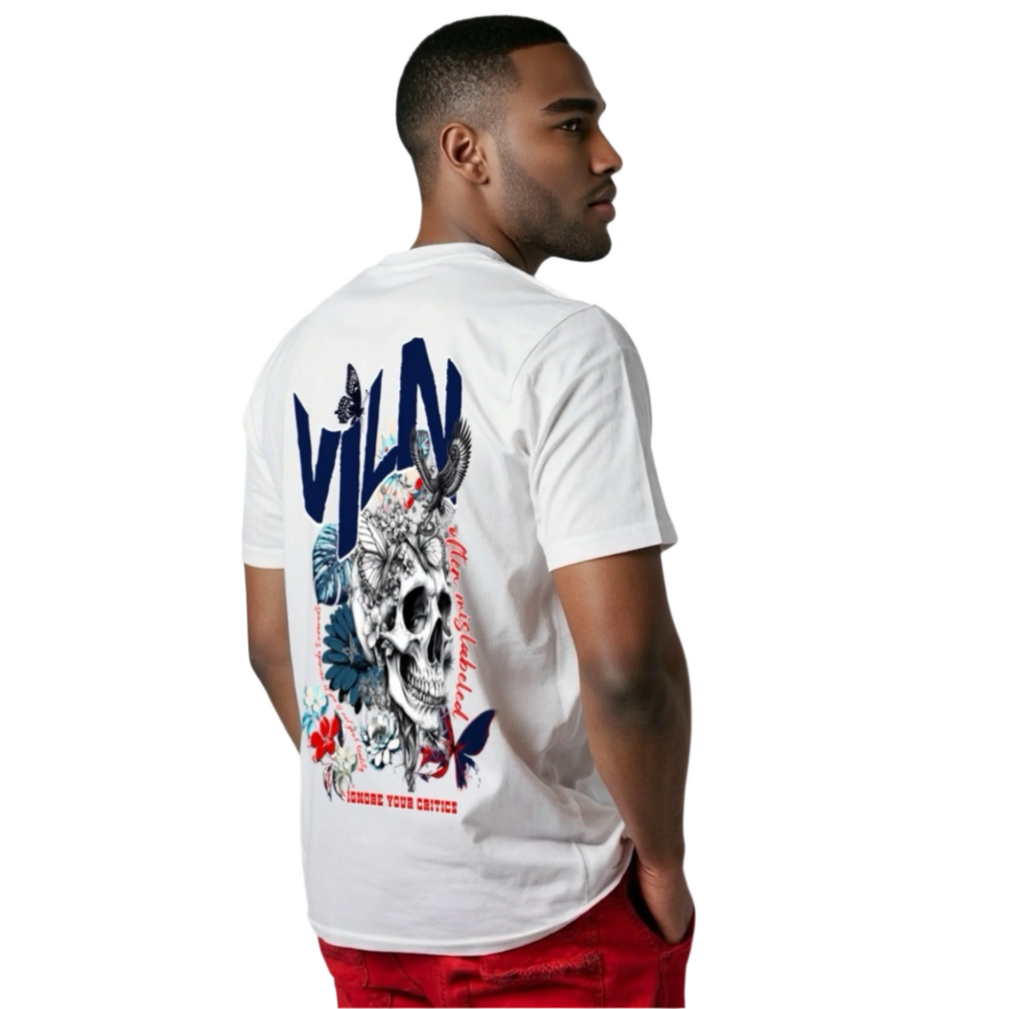 Signature & Reign of the Reclaimed t-shirt (Red, White, Blue)