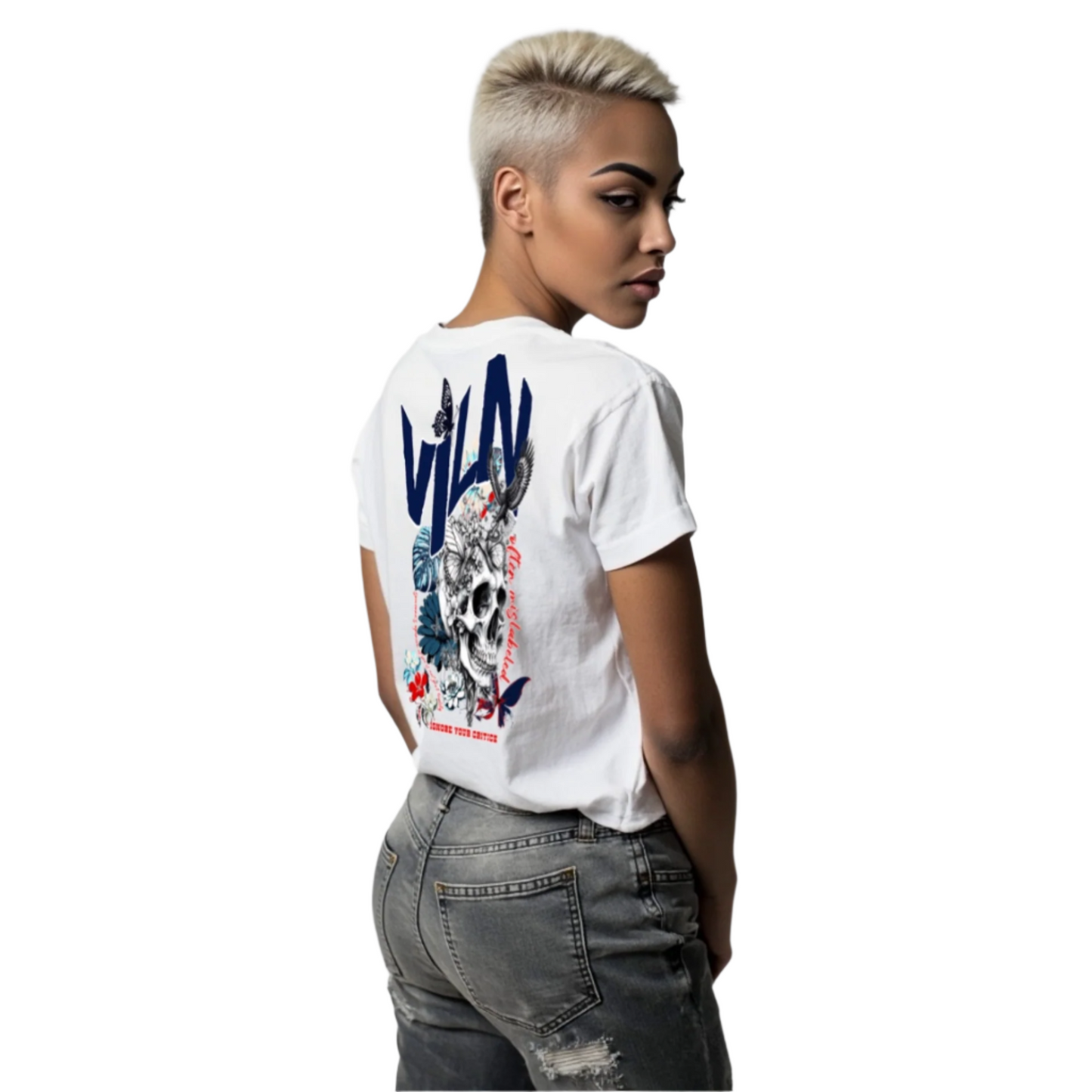 Signature & Reign of the Reclaimed t-shirt (Red, White, Blue)