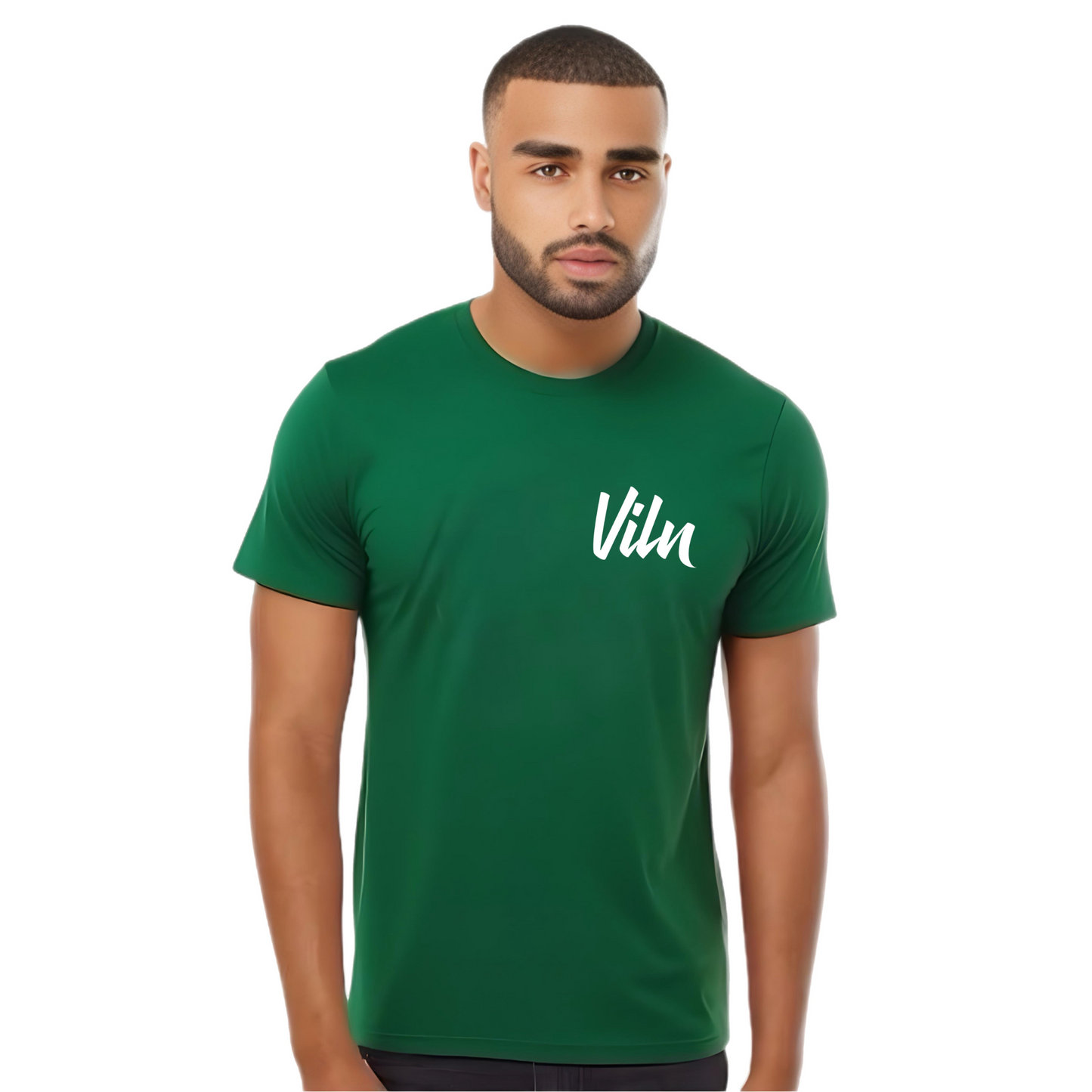 Emerald Green Crew Neck t-shirt (Sig III)