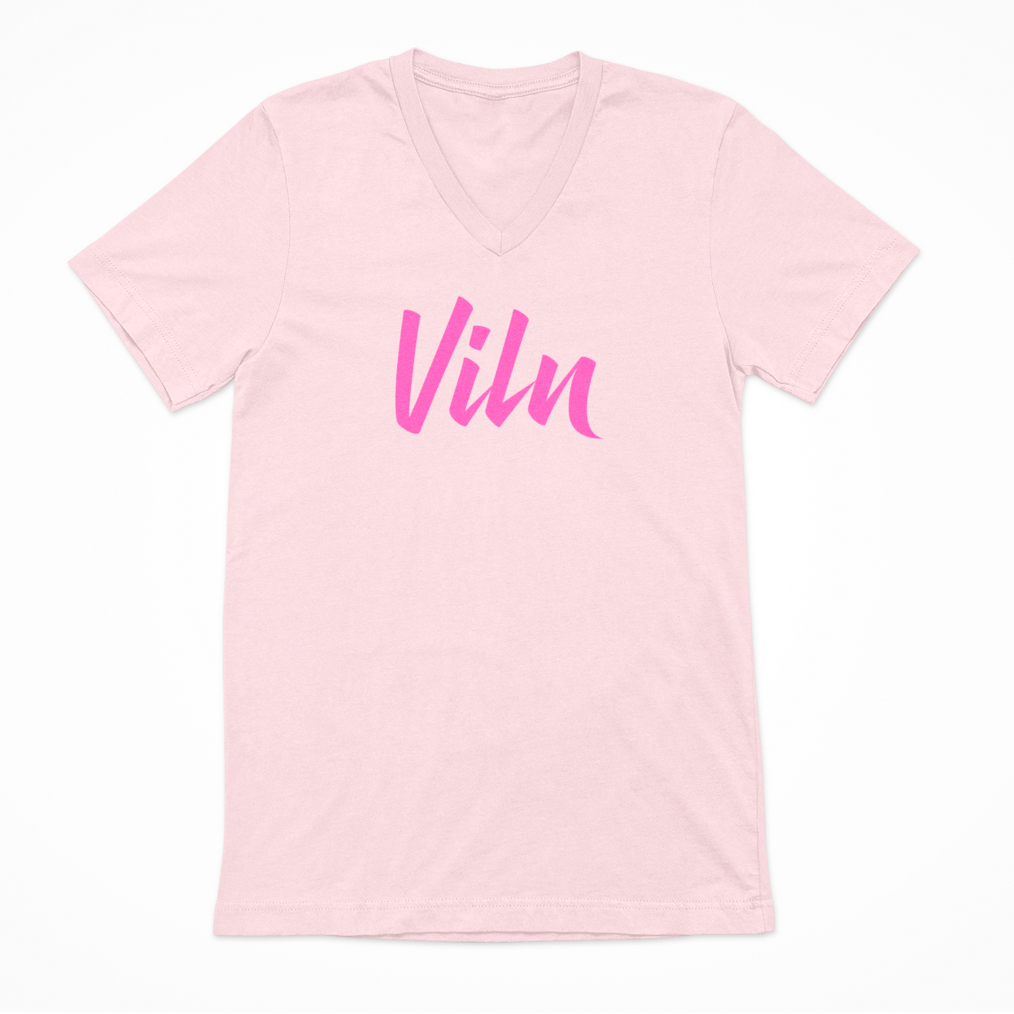 Viln Pink V-Neck