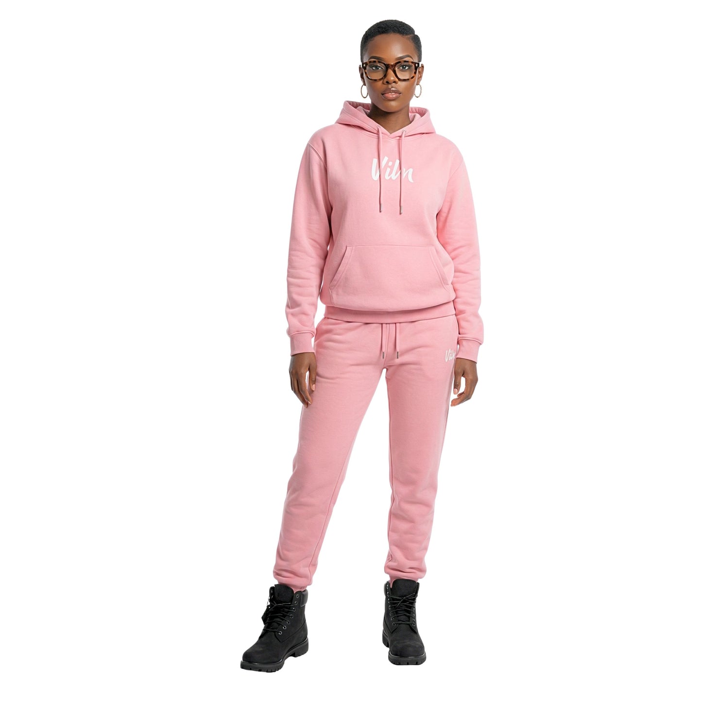 VILN Signature Sweatsuit (Blush Pink)