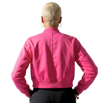 VILN Code Flight Jacket — Voltage Fuchsia