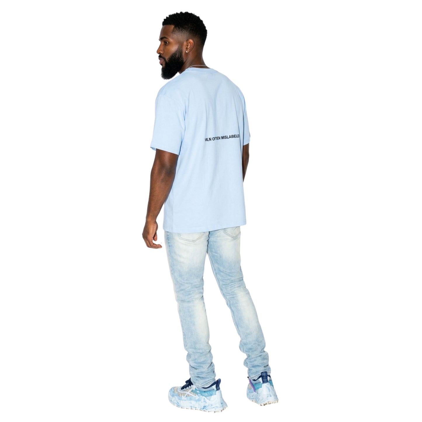 Viln Signature T-Shirt Sky Blue