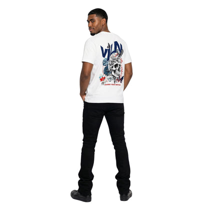 Signature & Reign t-shirt (Red, White, Blue)