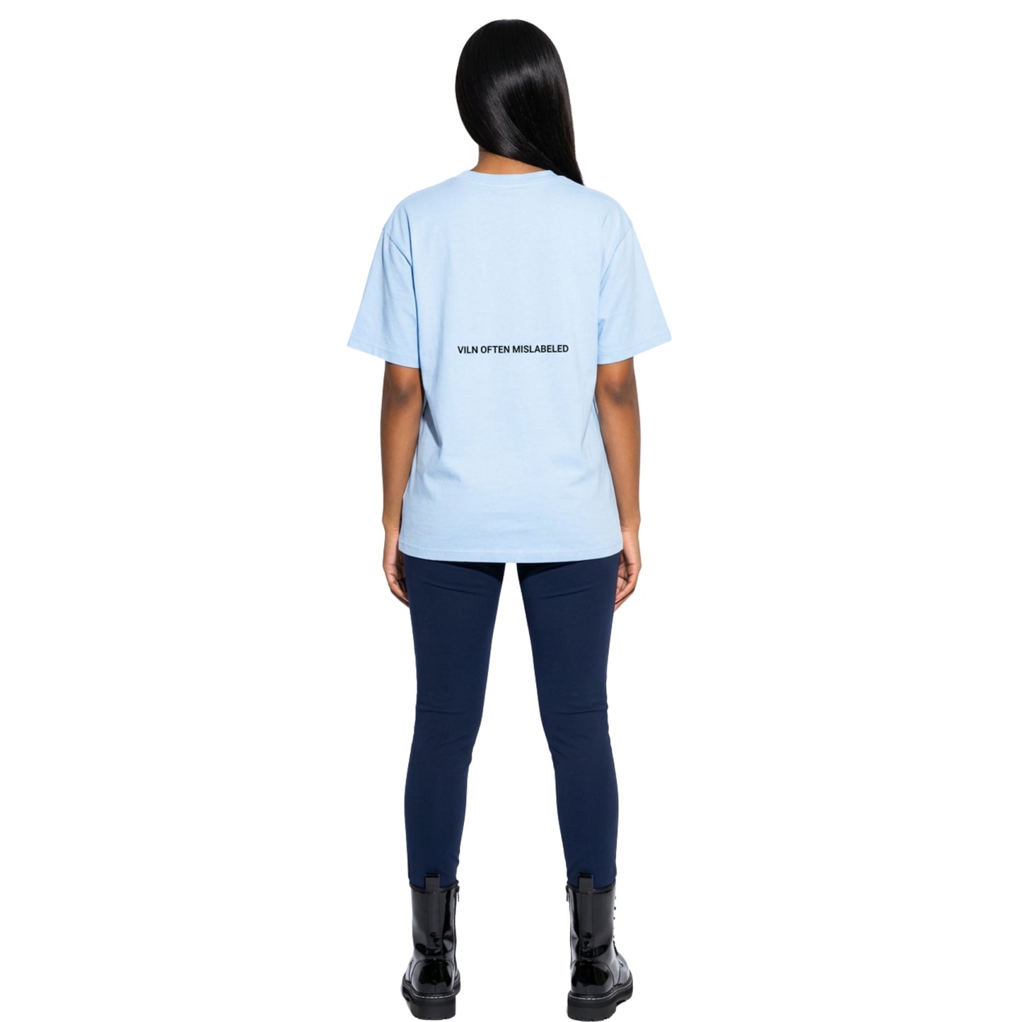 Viln Signature T-Shirt Sky Blue