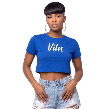Signature II 711 Crop Top [Royal}