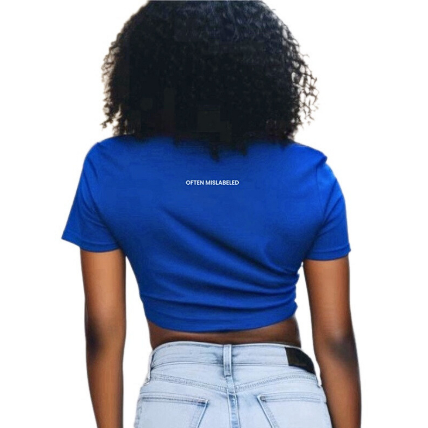 Sig II (711) Crop top (Royal)