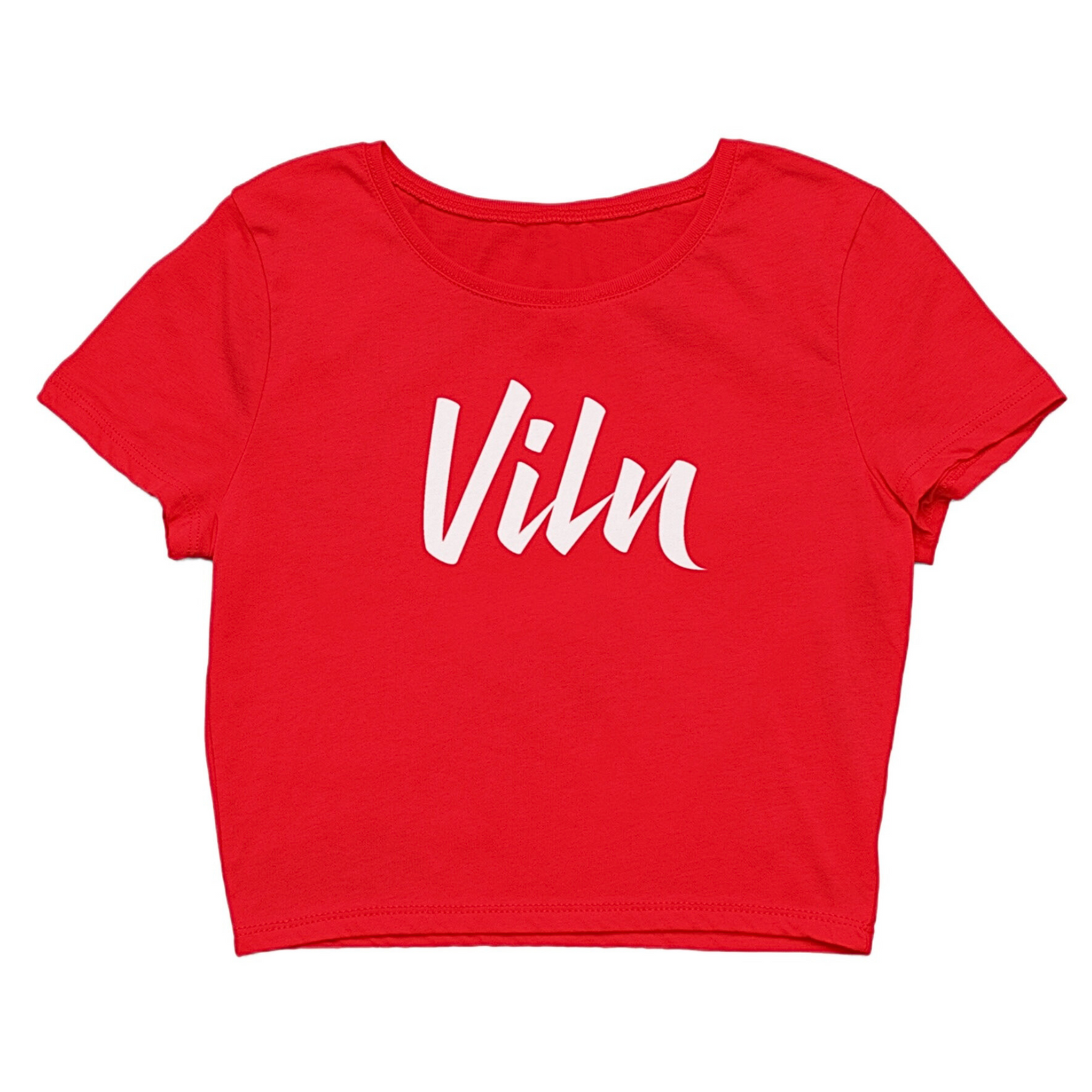 Sig II (711) Crop Top (Big Apple Red)