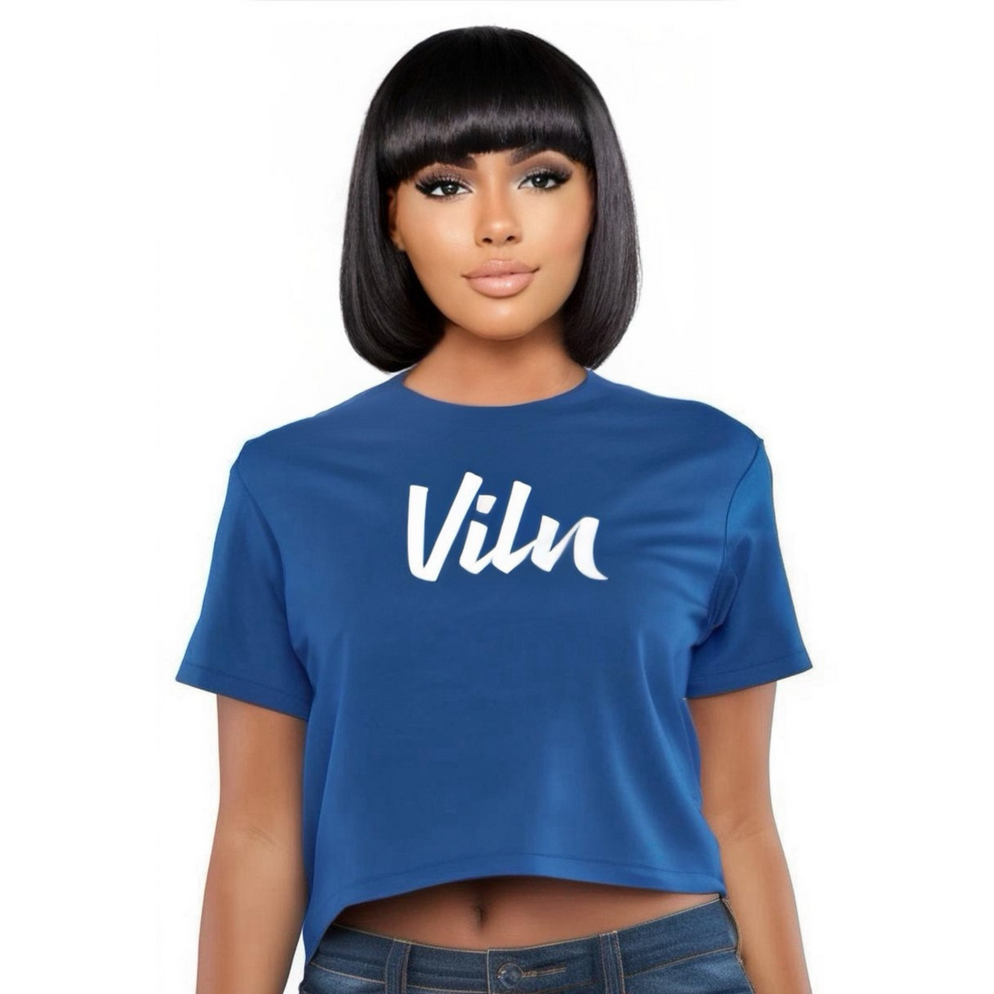 Sig II (711) Crop top (Royal)