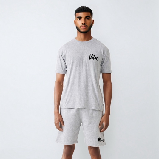 All City Short Set (Heather/black)