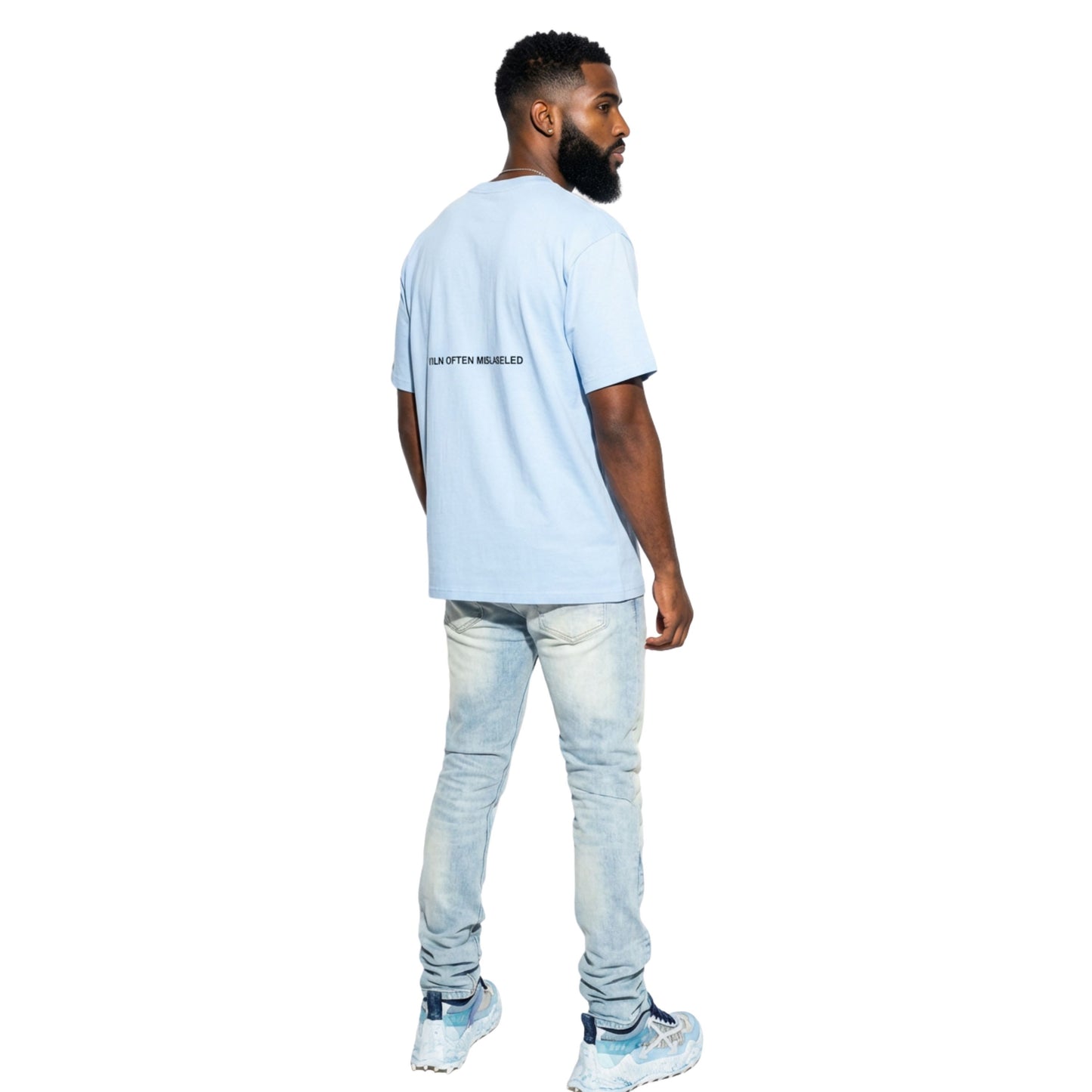 Viln Signature T-Shirt Sky Blue