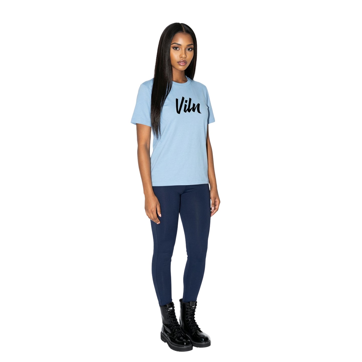 Viln Signature T-Shirt Sky Blue