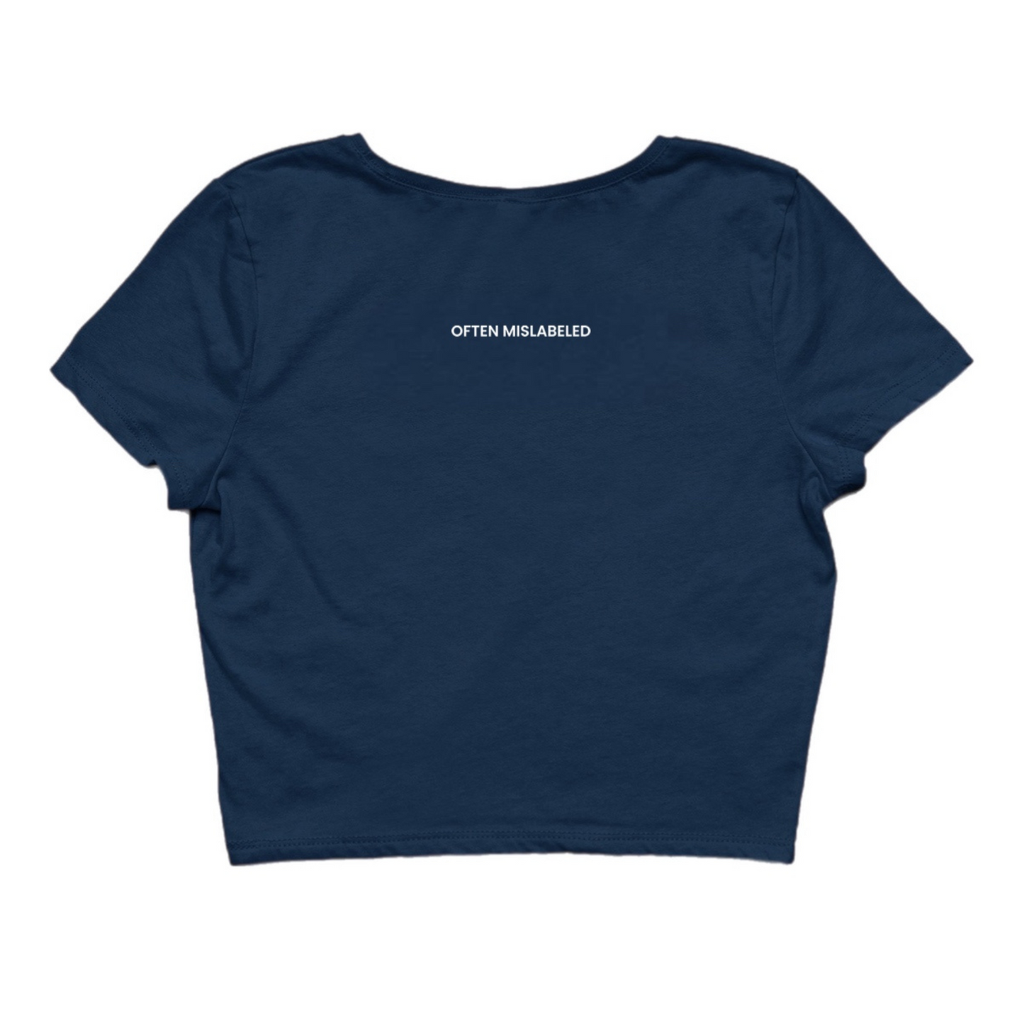 Viln New York Blue Crop Top T-Shirt