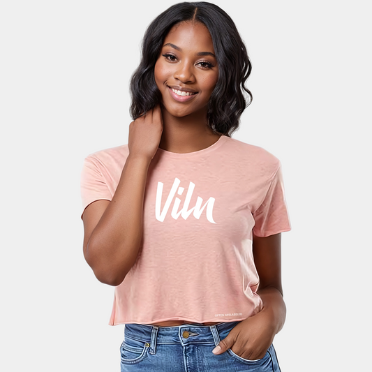 Viln 034. Crop Top (Rose)