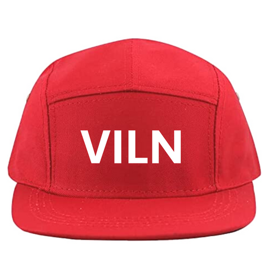 Beta 5 Panel biker hat (Red)